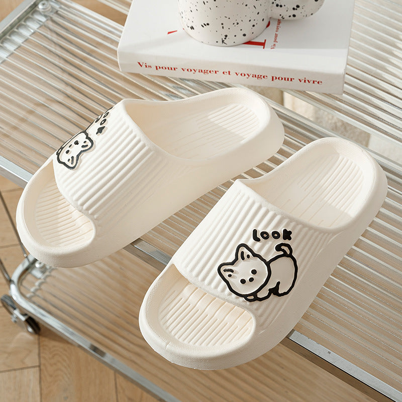 Non-Slip Cat Slippers