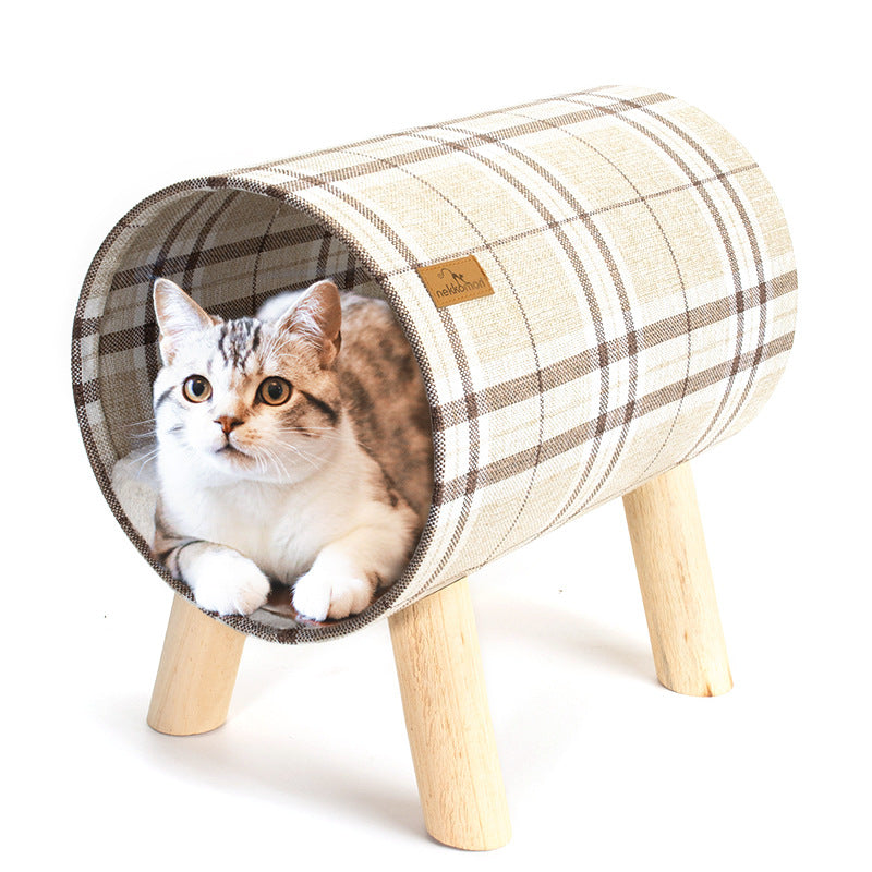 Stylish Cat Tunnel Bed