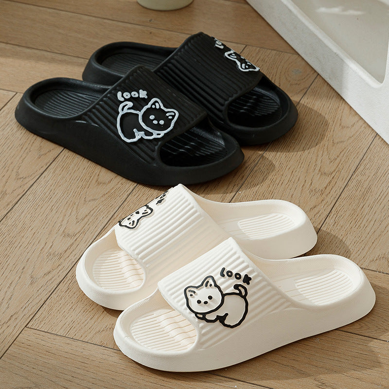 Non-Slip Cat Slippers