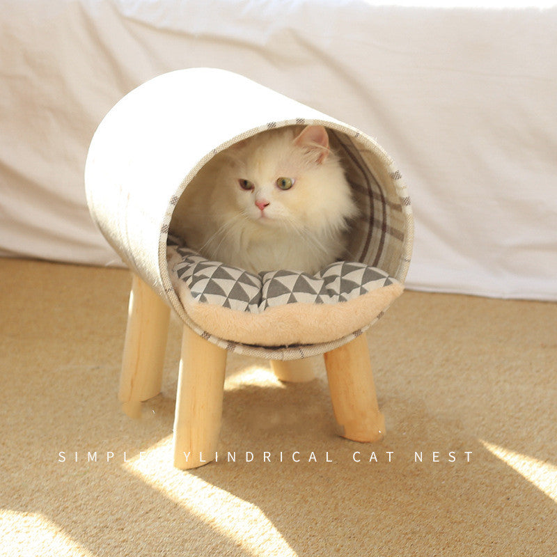 Stylish Cat Tunnel Bed