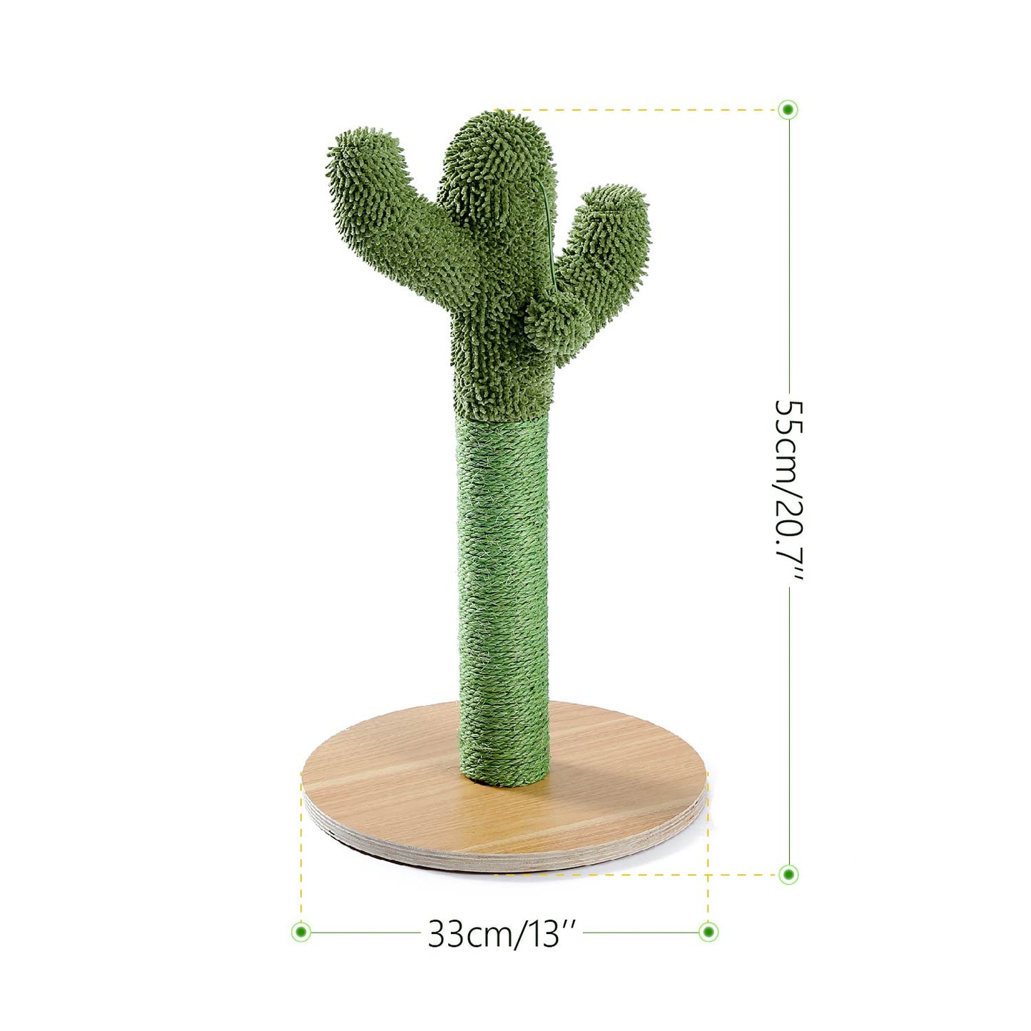 Stylish Cactus Cat Scratching Post